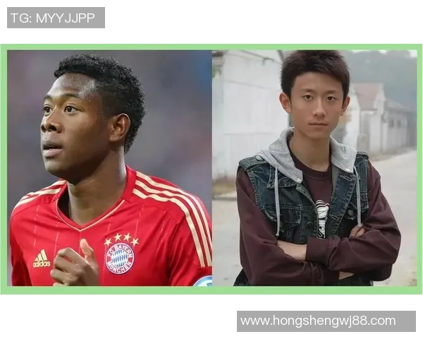 足球迷装扮成球星模样展现球迷热情和对偶像崇拜的创意造型